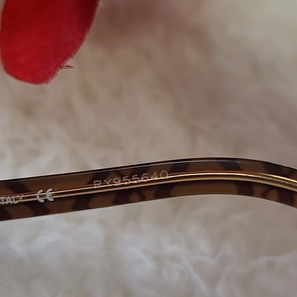 Vintage Burberry Frames Prescription eyeglasses B 1015 1011 preowned Gold Brown